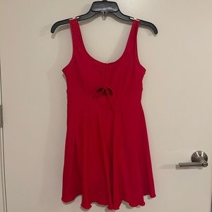 Size Small Red Shekini dress bathing suit